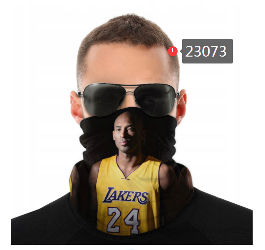 NBA 2021 Los Angeles Lakers #24 kobe bryant 23073 Dust mask with filter->->Sports Accessory